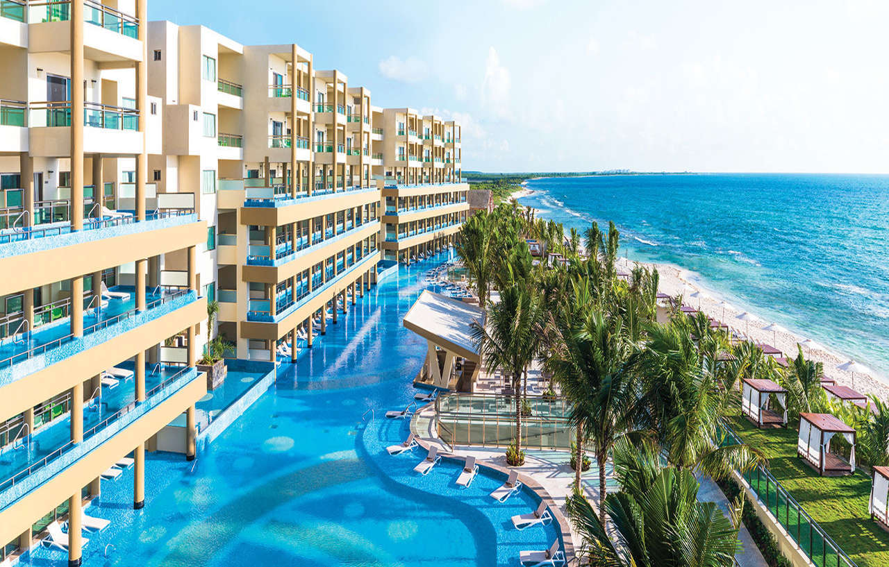 Generations Riviera Maya Family Resort Catamaran, Water Park & More Inclusive 푸에르토 모렐로스 외부 사진